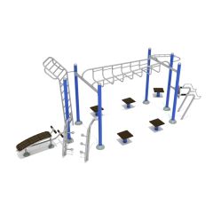  Advanced Freestanding Playground Gym 