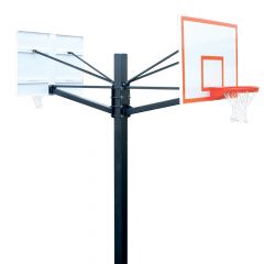 Steel Dual Playground Basketball System