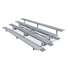 Low Rise Aluminum Frame Sports Bleachers