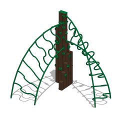 Matterhorn Recycled Arch Climber with Vertical Post 