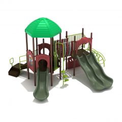 More the Merrier Outdoor Play Structure Front View