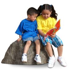 NatureROCKS Preschool Age (2-5 years) Stepping Boulders (Set of 3 with 3 small height)