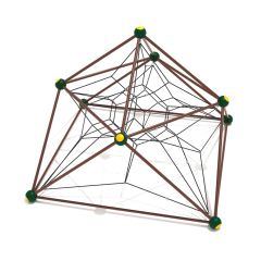 Cosmic Crest Rope Climbing Net - Front View