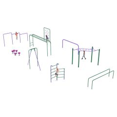 Advanced Kids Gym - 9 piece