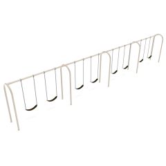 8 Feet High Arch Post Swing - 4 Bays - Surplus