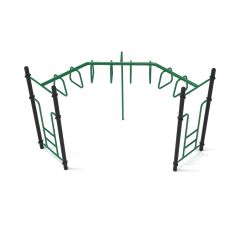 Freestanding 90-Degree Trapezoid Climber