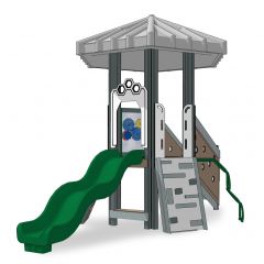 River Otter Recycled Plastic Playsystem - Front View