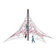 4-Sided Spider Pyramid Net Climber 6-4