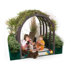 Vine House with Children