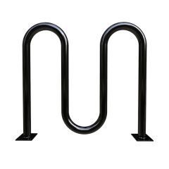 Wave Style Bike Rack - 5 Bike Capacity