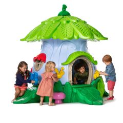 Kids Playing on Happy Hollow Front View