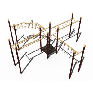 Go Bananas Playground Structure Natural