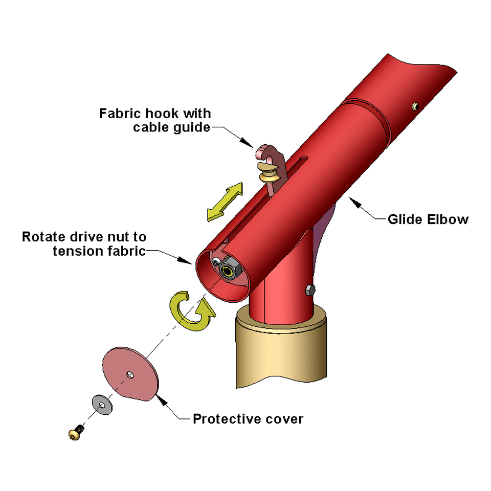 Glide Elbow Exploded View Glide Elbow Exploded View